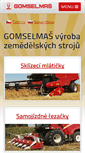 Mobile Screenshot of gomselmash.eu